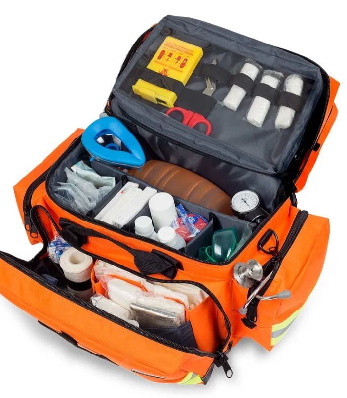 Sac de secours / urgence et d'intervention GRANDE CAPACITE orange ELITE BAGS