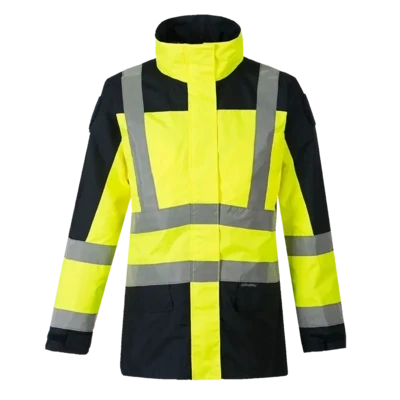 Parka veste de pluie MAELIS V jaune haute visibilité CODUPAL
