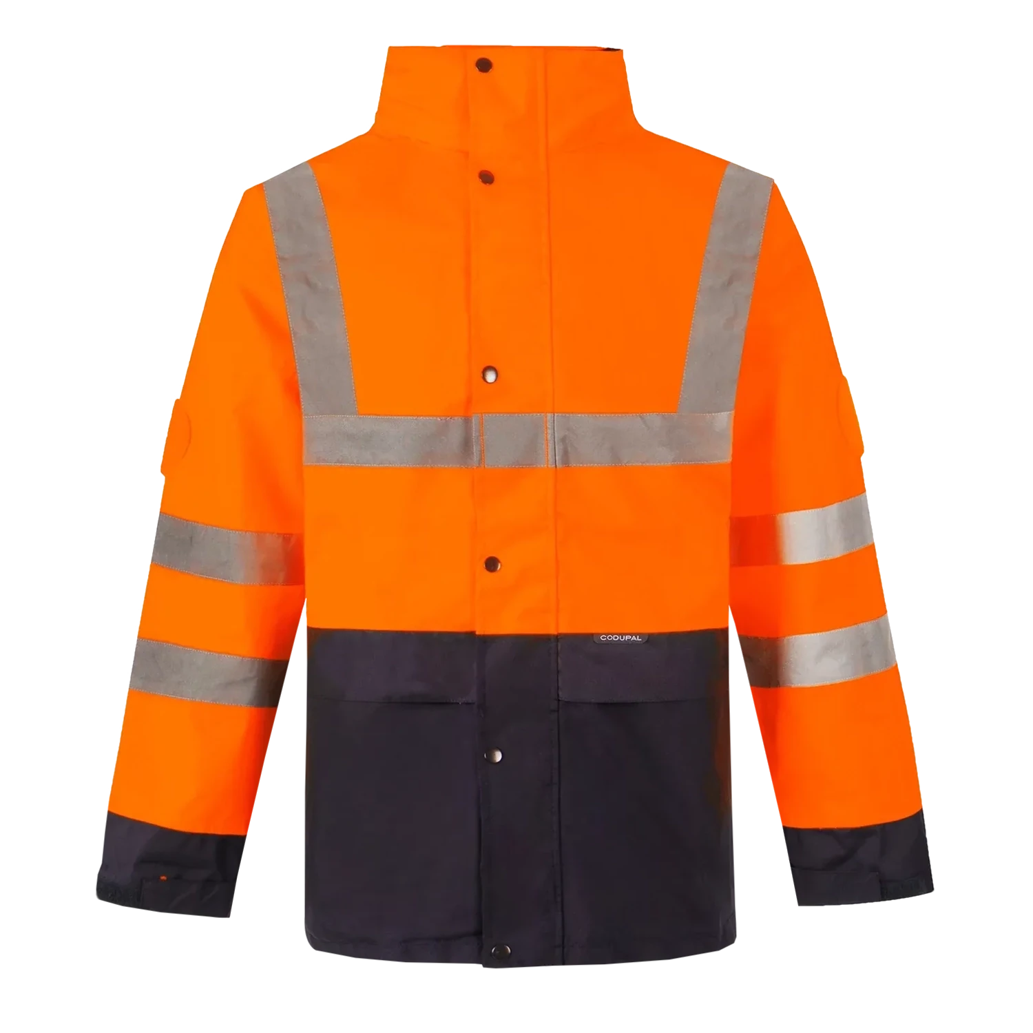 Parka veste de pluie MADUO V orange haute visibilité CODUPAL