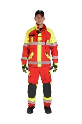 Pantalon secours techniques USAR sapeurs-pompiers FR2 FireSnake HV yellow GOODPRO