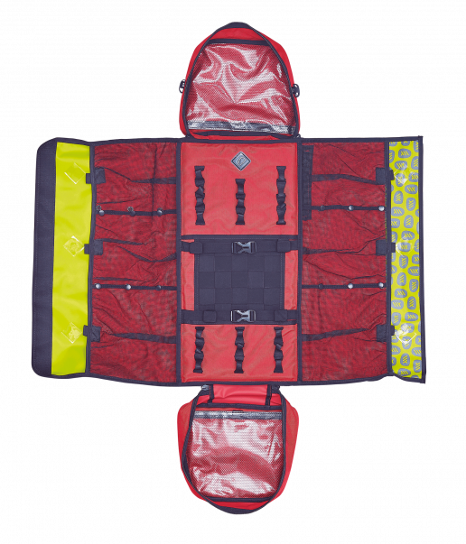 Sac matériel Cross Pro full red - 54L COURANT