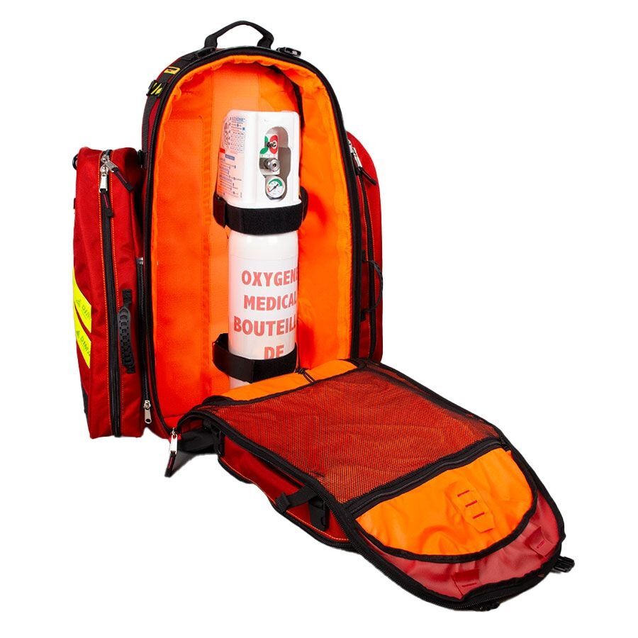 Sac de secours / urgence et d'intervention BAROUD rouge DIMATEX