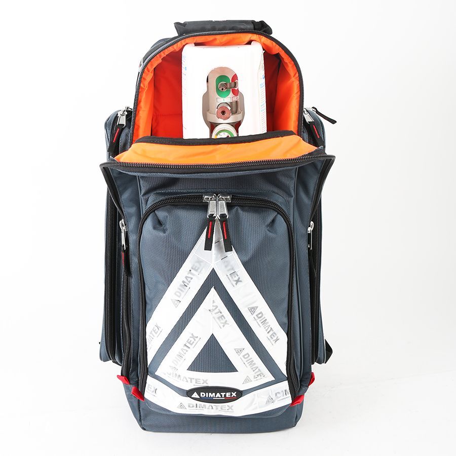 Sac d’oxygénothérapie DOPPLER bleu nuit rouge DIMATEX