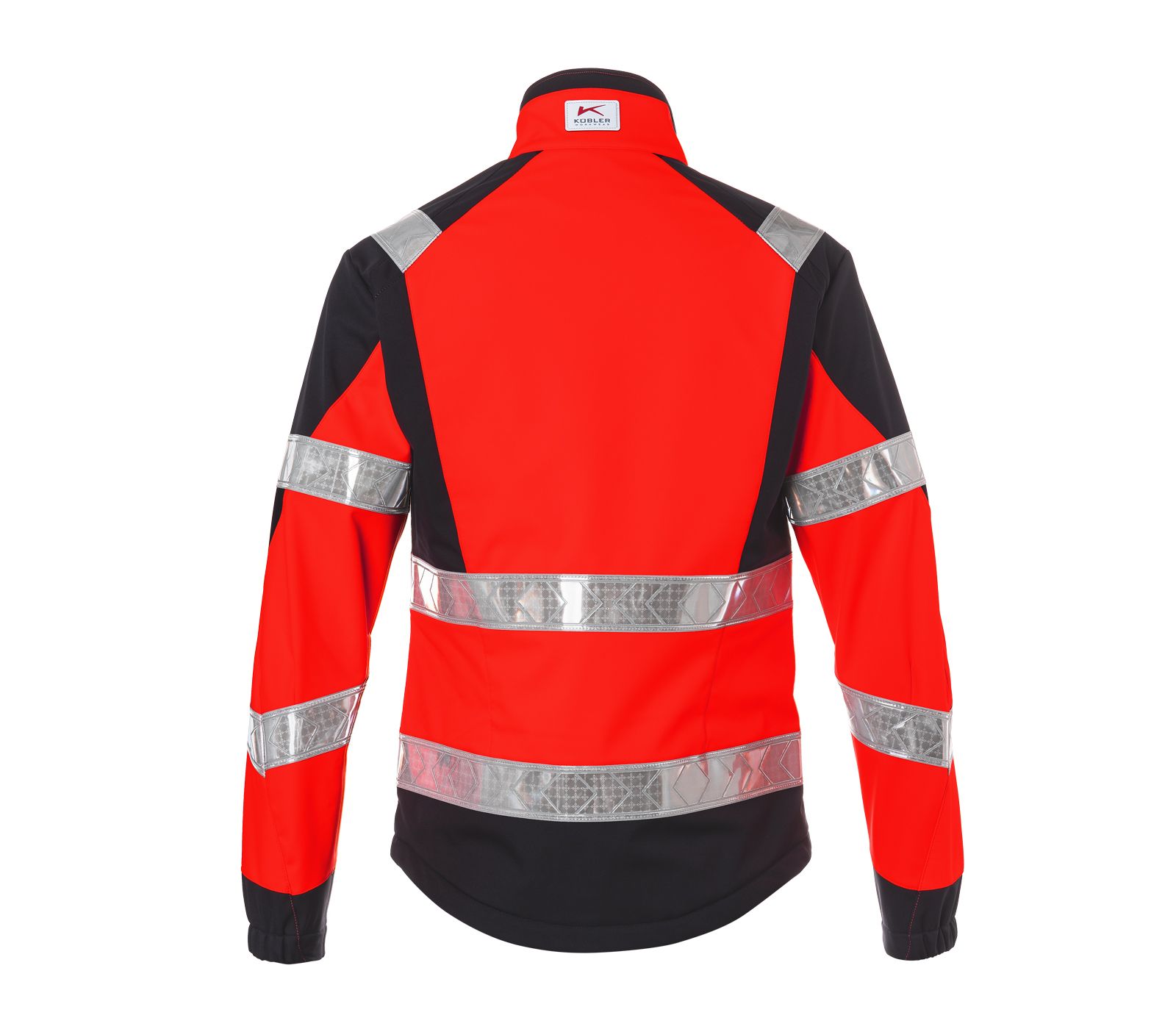 Veste softshell haute visibilité rouge fluo KÜBLER