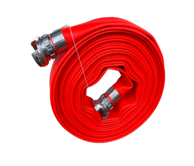 Tuyau eau incendie sapeurs-pompiers REMIFLEX SPECIAL DN70 - 20 m orange - avec raccords DSP