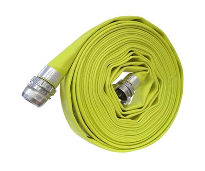 Tuyau eau incendie sapeurs-pompiers REMIFLEX SPECIAL DN45 - 20 m jaune - avec raccords DSP