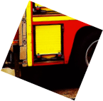 Rideaux aluminium repliable sous carrosserie pour véhicules incendie / industriels - personnalisable /  sur mesure