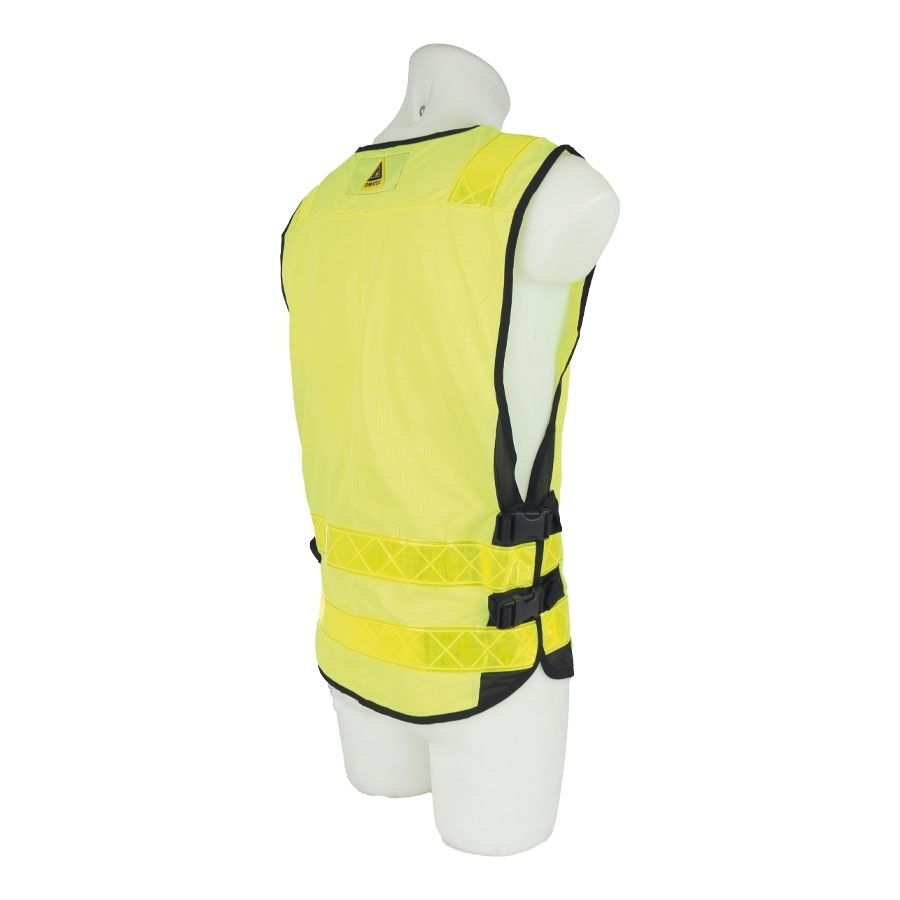 Chasuble / gilet d'identification PADDOCK Jaune DIMATEX