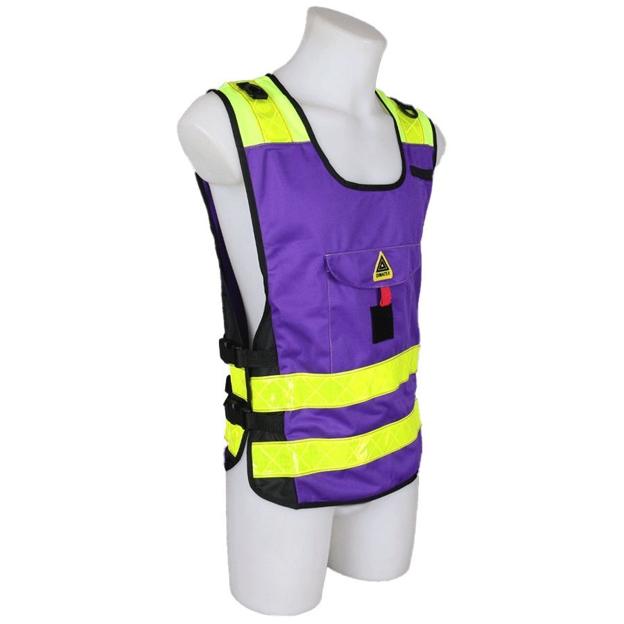 Chasuble / gilet d'identification PADDOCK Violet DIMATEX