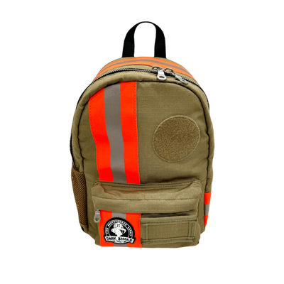 Sac à dos sable avec bandes réfléchissantes orange MINI DARK SMOKE Sac à dos sable avec bandes réfléchissantes orange MINI DARK SMOKE