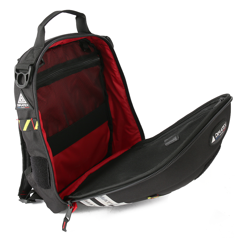 Sac MATT MINI black-line avec bandes réfléchissantes DIMATEX