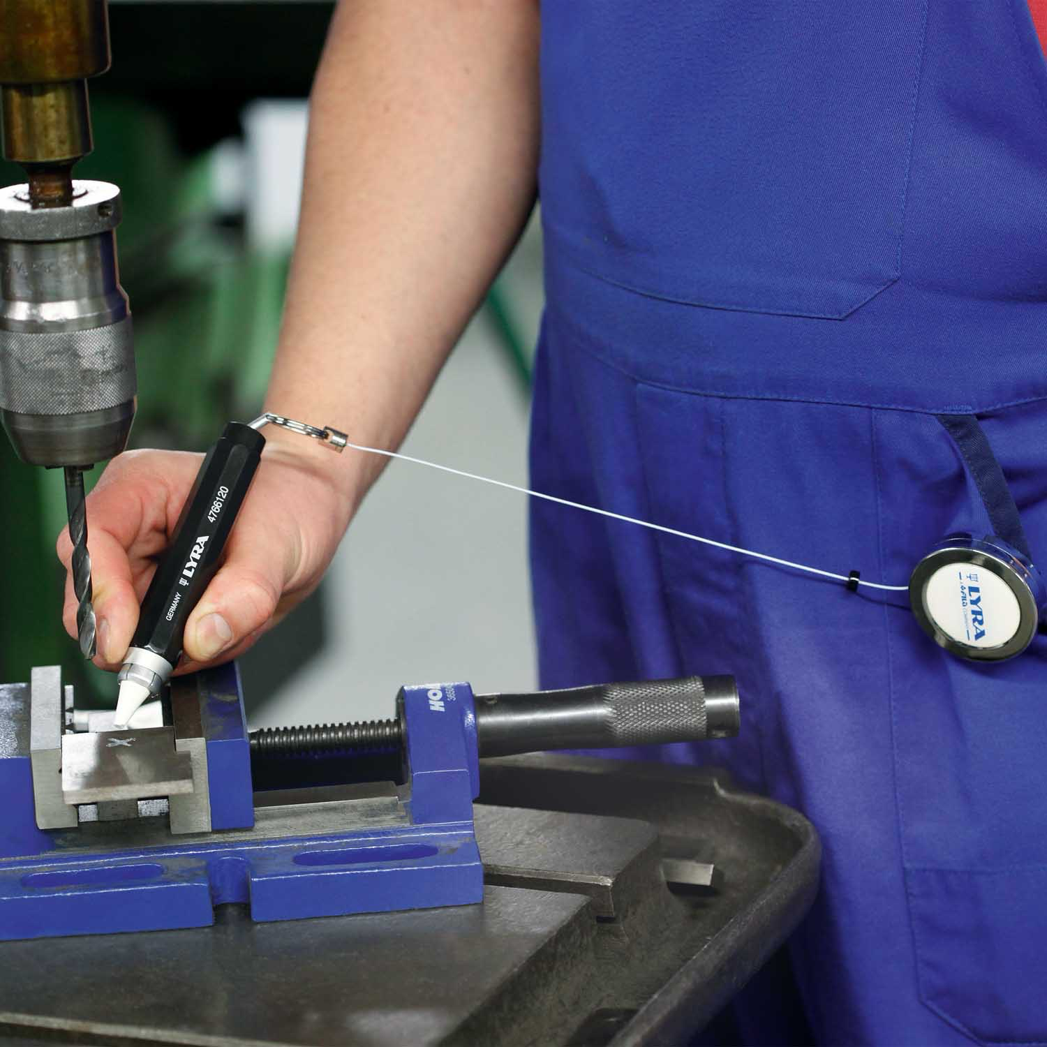 Enrouleur pour porte craie - Porte outils polyvalent LYRA