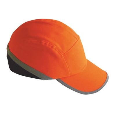 Casquette anti-heurt visière longue (carton de 50) orange Portwest