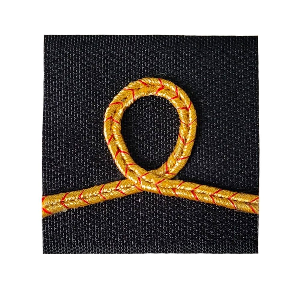 Grade / galon élève officier gendarme velcro