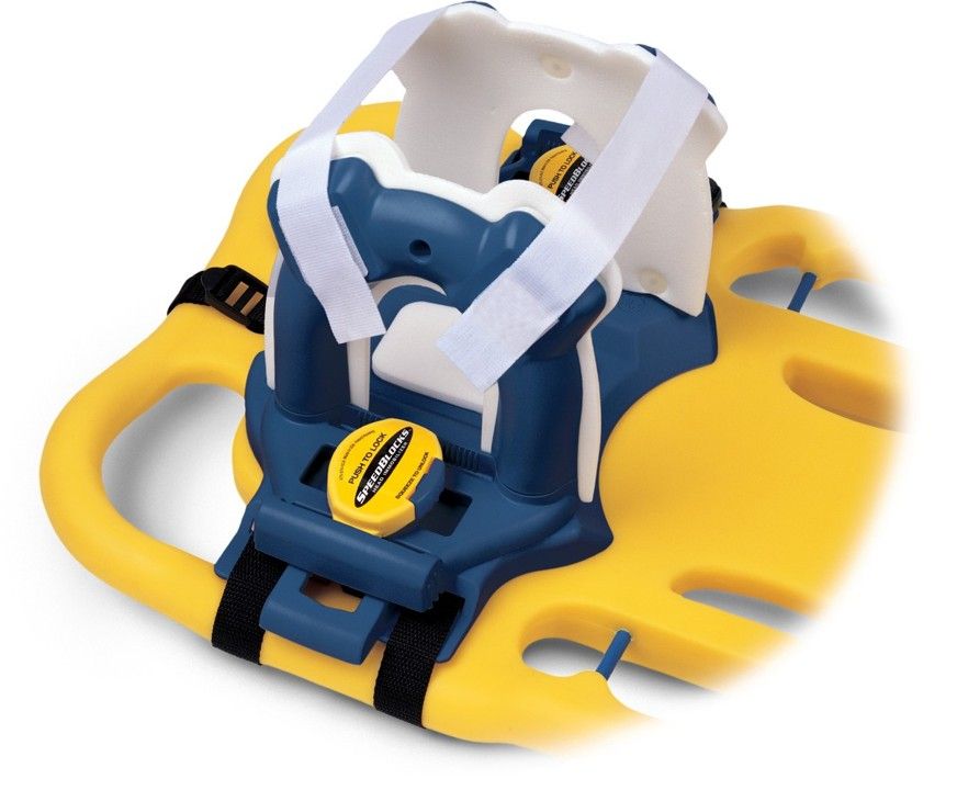 SpeedBlocks kit de départ pour plan dur  d'immobilisation vertébral BaXstrap LAERDAL