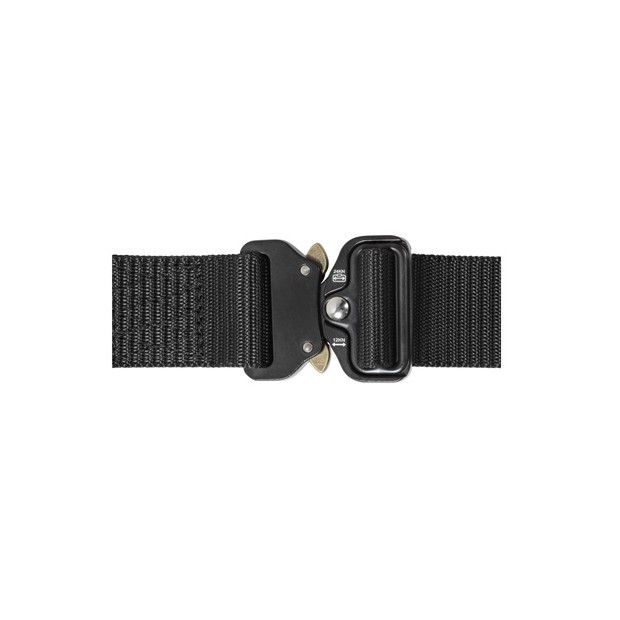 Ceinture Assault noir boucle à clip métallique CITYGUARD