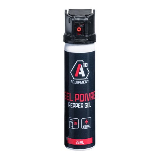 Aérosol de défense, lacrymogène SÉCU-ONE gel poivre 75 ml A10 EQUIPMENT