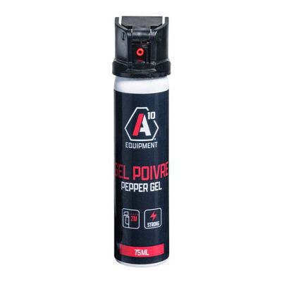 Aérosol de défense, lacrymogène SÉCU-ONE gel poivre 75 ml A10 EQUIPMENT