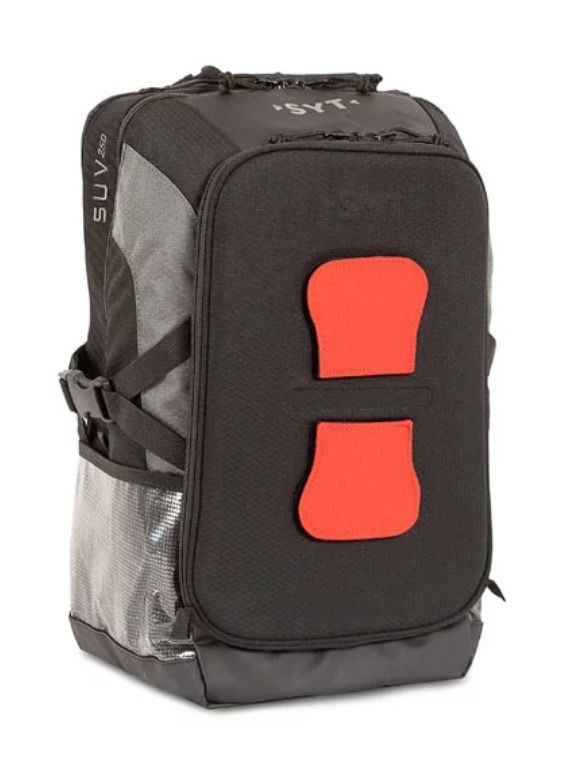 Sac à dos d’intervention et de transport SUV 25D – Station de tous les jours NOIR avec kit de patchs ROUGE SYT-TECHNOLOGIES