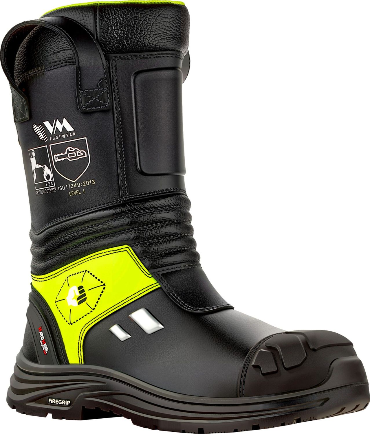 Bottes sapeurs-pompiers avec protection scie à chaine niveau 1 BRIGHT FIGHTER VM FOOTWEAR Bottes sapeurs-pompiers avec protection scie à chaine niveau 1 BRIGHT FIGHTER VM FOOTWEAR