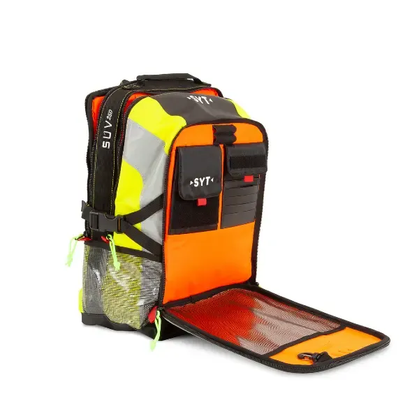 Sac à dos d’intervention et de transport SUV 25D – Station de tous les jours JAUNE neutre SYT-TECHNOLOGIES