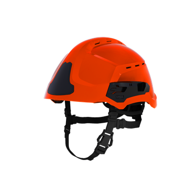 Casque F2XR orange MSA - coque ventilée - sans accessoires