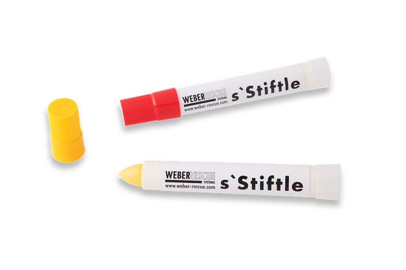 Stylo de marquage pour le marquage des points de coupe secours routiers WEBER RESCUE