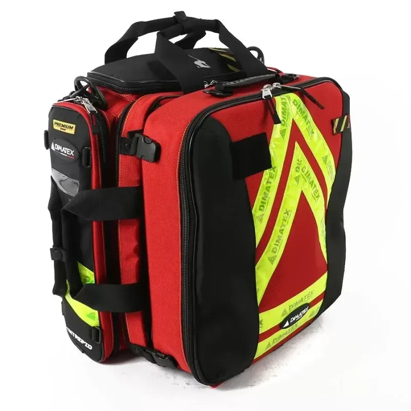 Sac de secours / urgence et d'intervention INTREPID Rouge DIMATEX