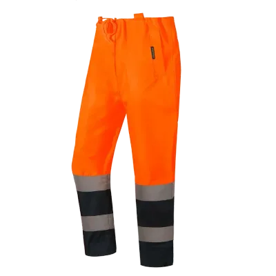 Pantalon de pluie haute visibilité MADUO P orange CODUPAL Pantalon de pluie haute visibilité MADUO P orange CODUPAL