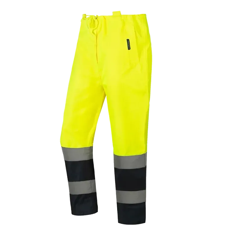 Pantalon de pluie haute visibilité MADUO P jaune CODUPAL