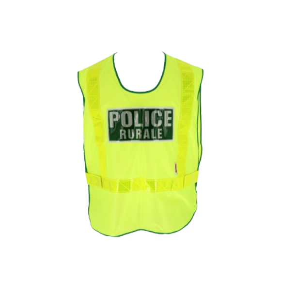 Chasuble / gilet haute visibilité POLICE RURALE