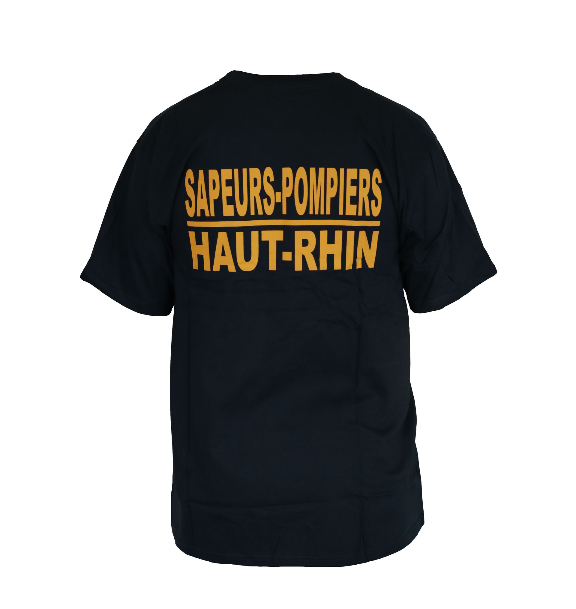 T-shirt 100% coton sérigraphie SAPEURS-POMPIERS HAUT-RHIN BG-SAFETY