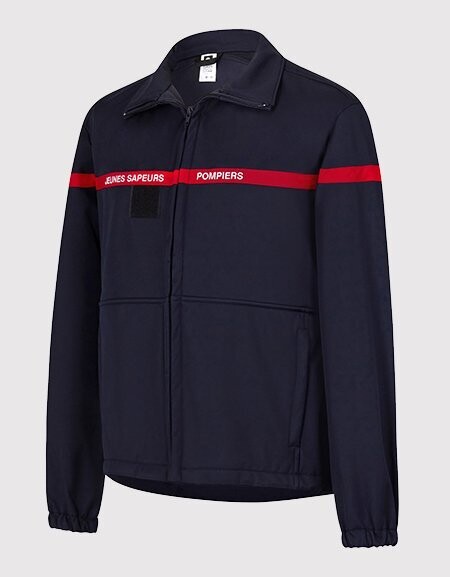 Veste Softshell jeunes sapeurs-pompiers JSP EUROPA KIMACHE Veste Softshell jeunes sapeurs-pompiers JSP EUROPA KIMACHE