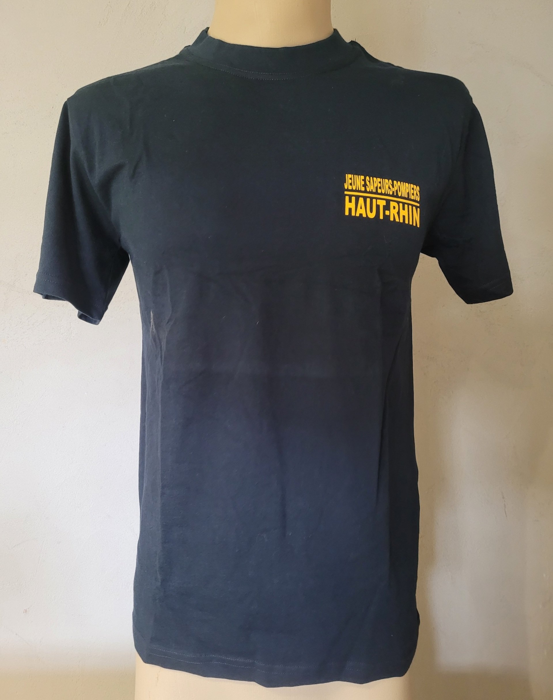 T-shirt  jeunes sapeurs-pompiers JSP Haut-Rhin 100% coton BG-SAFETY - DÉSTOCKAGE