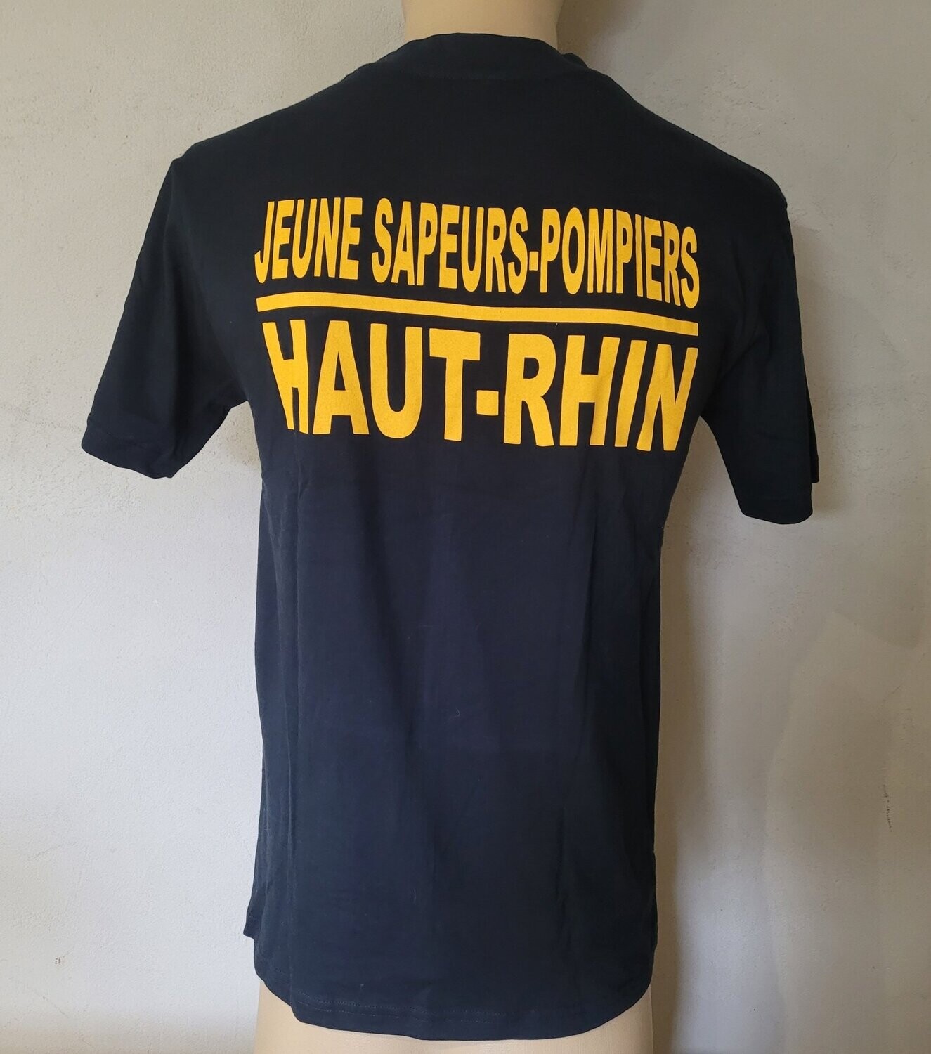 T-shirt  jeunes sapeurs-pompiers JSP Haut-Rhin 100% coton BG-SAFETY - DÉSTOCKAGE