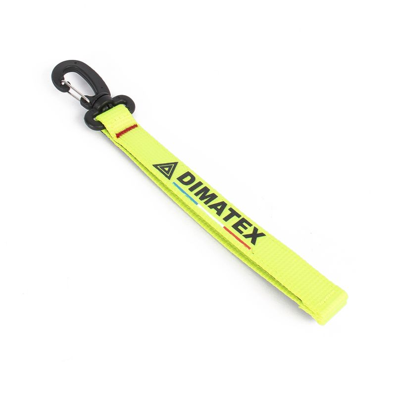 Porte gants jaune avec auto-agrippant capture DIMATEX