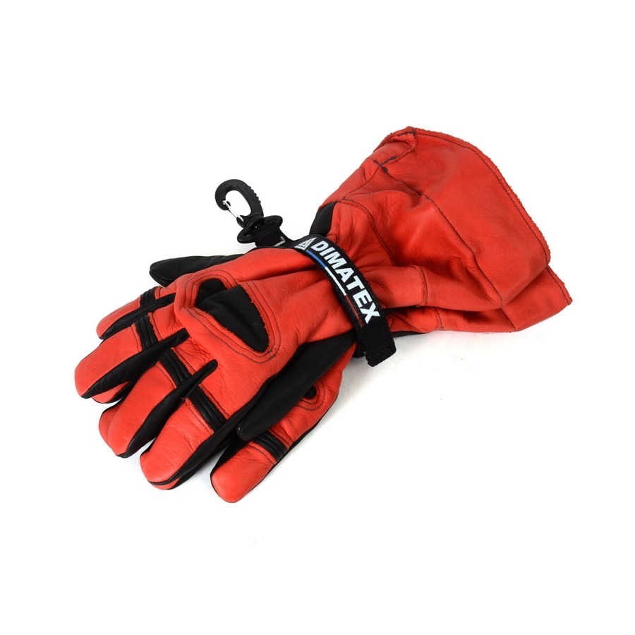 Porte gants noir avec auto-agrippant capture DIMATEX