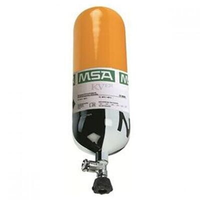 Bouteille ARI 6L 300 bar ACIER - Robinet droit VTI MSA Bouteille ARI 6L 300 bar ACIER - Robinet droit VTI MSA