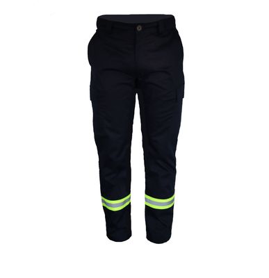 Pantalon d'intervention ambulancier / secouriste bandes réfléchissantes TT BG-SAFETY