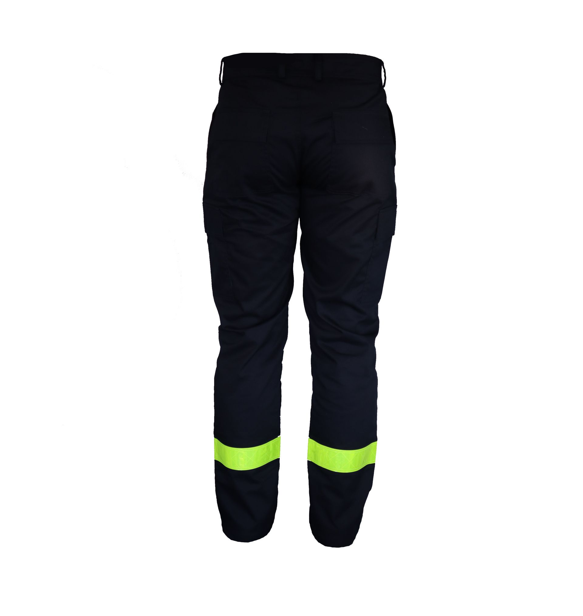 Pantalon d'intervention ambulancier bandes réfléchissantes refléxite jaune fluo BG-SAFETY