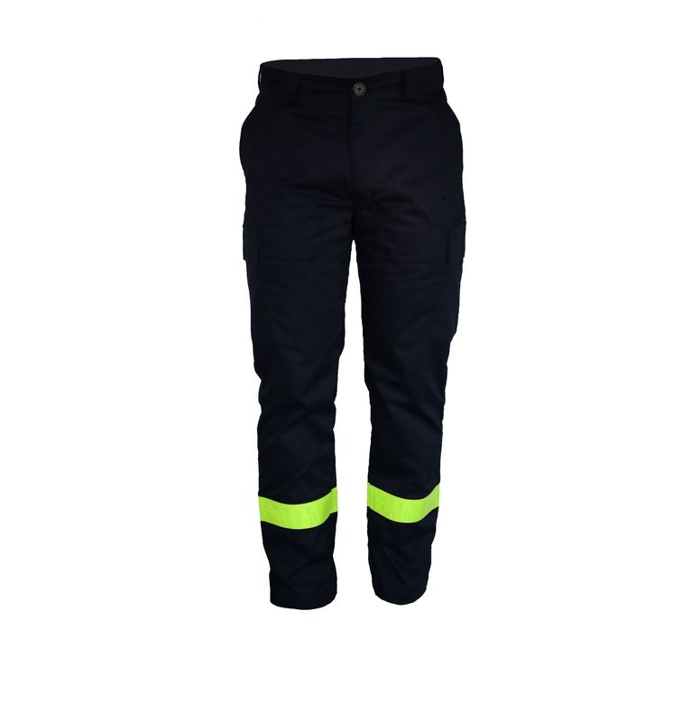 Pantalon d'intervention ambulancier bandes réfléchissantes refléxite jaune fluo BG-SAFETY