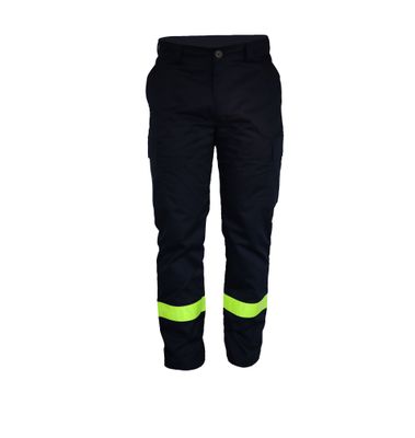 Pantalon d'intervention ambulancier bandes réfléchissantes refléxite jaune fluo BG-SAFETY Pantalon d'intervention ambulancier bandes réfléchissantes refléxite jaune fluo BG-SAFETY