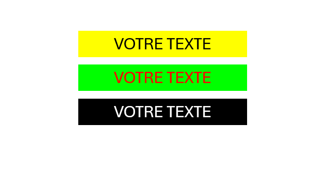 Dossard / bandeau FLAP + bande patronymique PVC PERSONNALISABLE BG-SAFETY