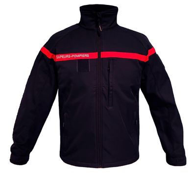 Veste softshell LOLA/A sapeurs-pompiers CODUPAL - DÉSTOCKAGE