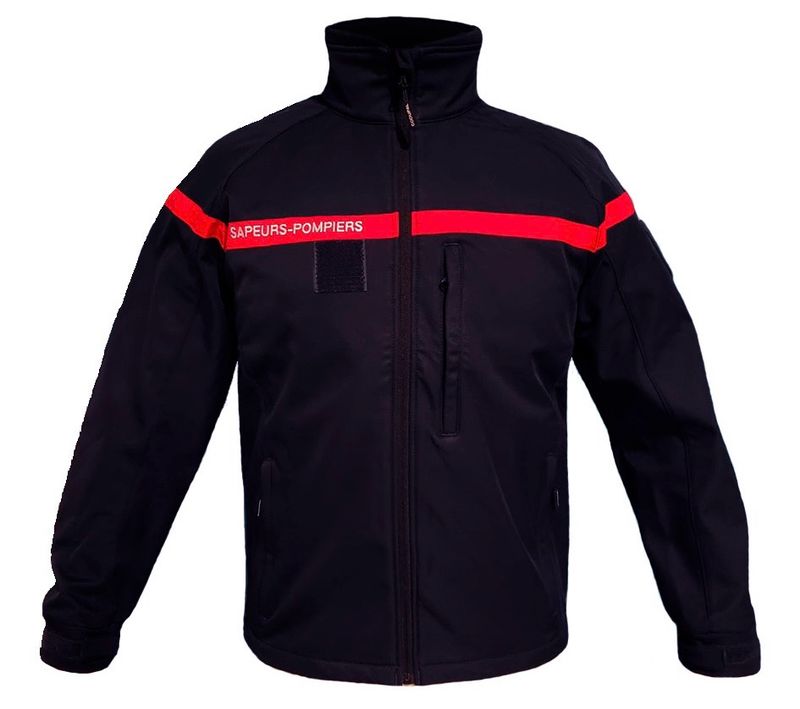 Veste softshell LOLA/A sapeurs-pompiers CODUPAL - DÉSTOCKAGE