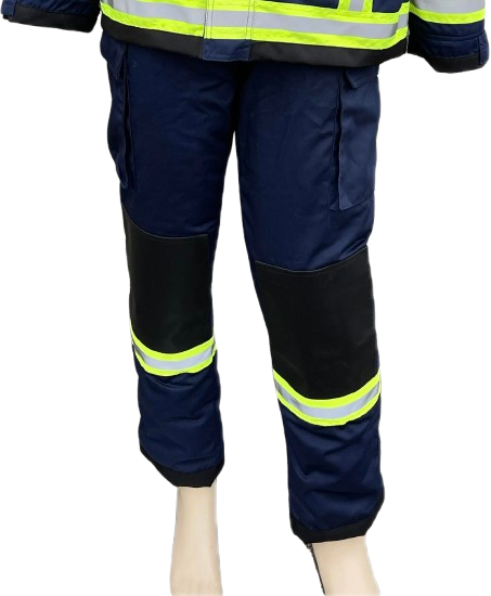 Surpantalon de manœuvre / exercice JSP jeunes sapeurs-pompiers bleu marine BG-SAFETY