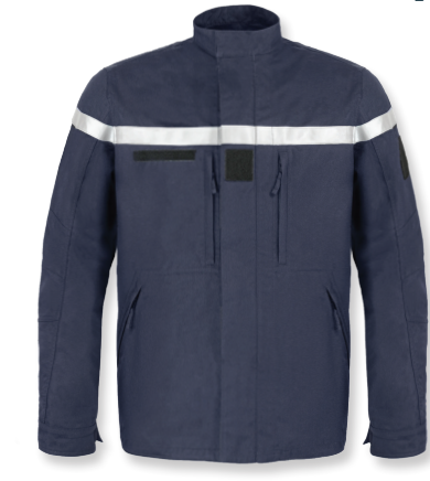 Veste TSI / F1 avec bandes rétroréfléchissante sapeurs-pompiers PAUL BOYE Veste TSI / F1 avec bandes rétroréfléchissante sapeurs-pompiers PAUL BOYE
