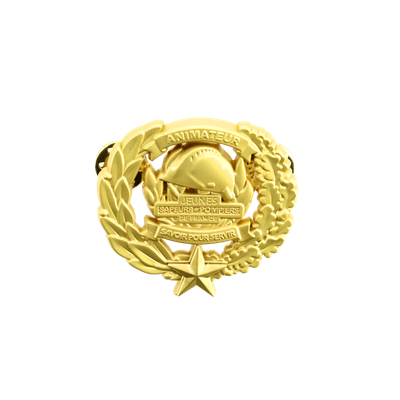 Insigne animateur JSP jeunes sapeurs-pompiers Echelon OR