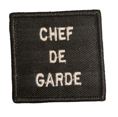 Grade caporal-chef sapeurs-pompiers