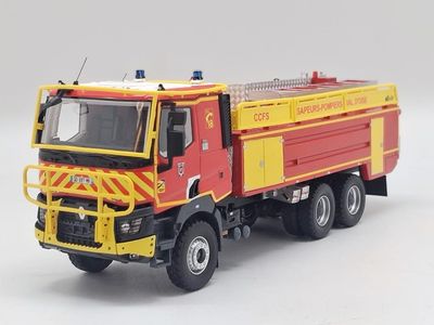 Véhicule miniature sapeurs-pompiers Renault K 6X4 CCFS Gallin Sdis "95 - Val d'Oise" 1/43 ALERTE